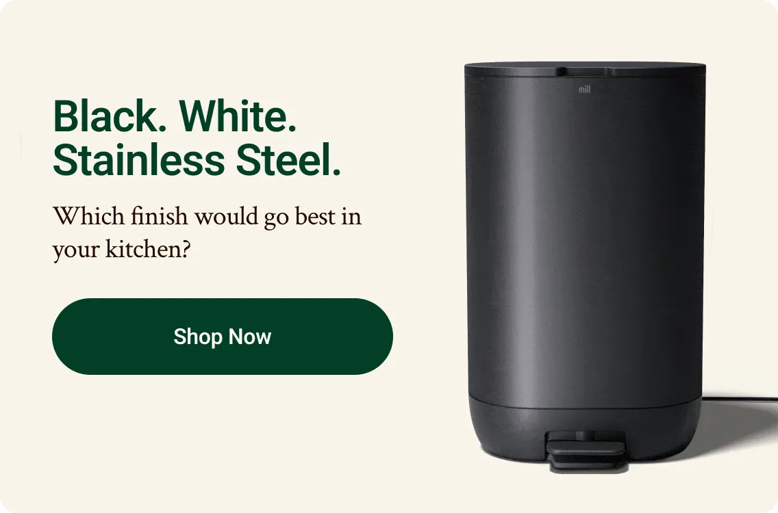 Black. White. Stainless Steel. Which finish would go best in your kitchen? Click to shop now.