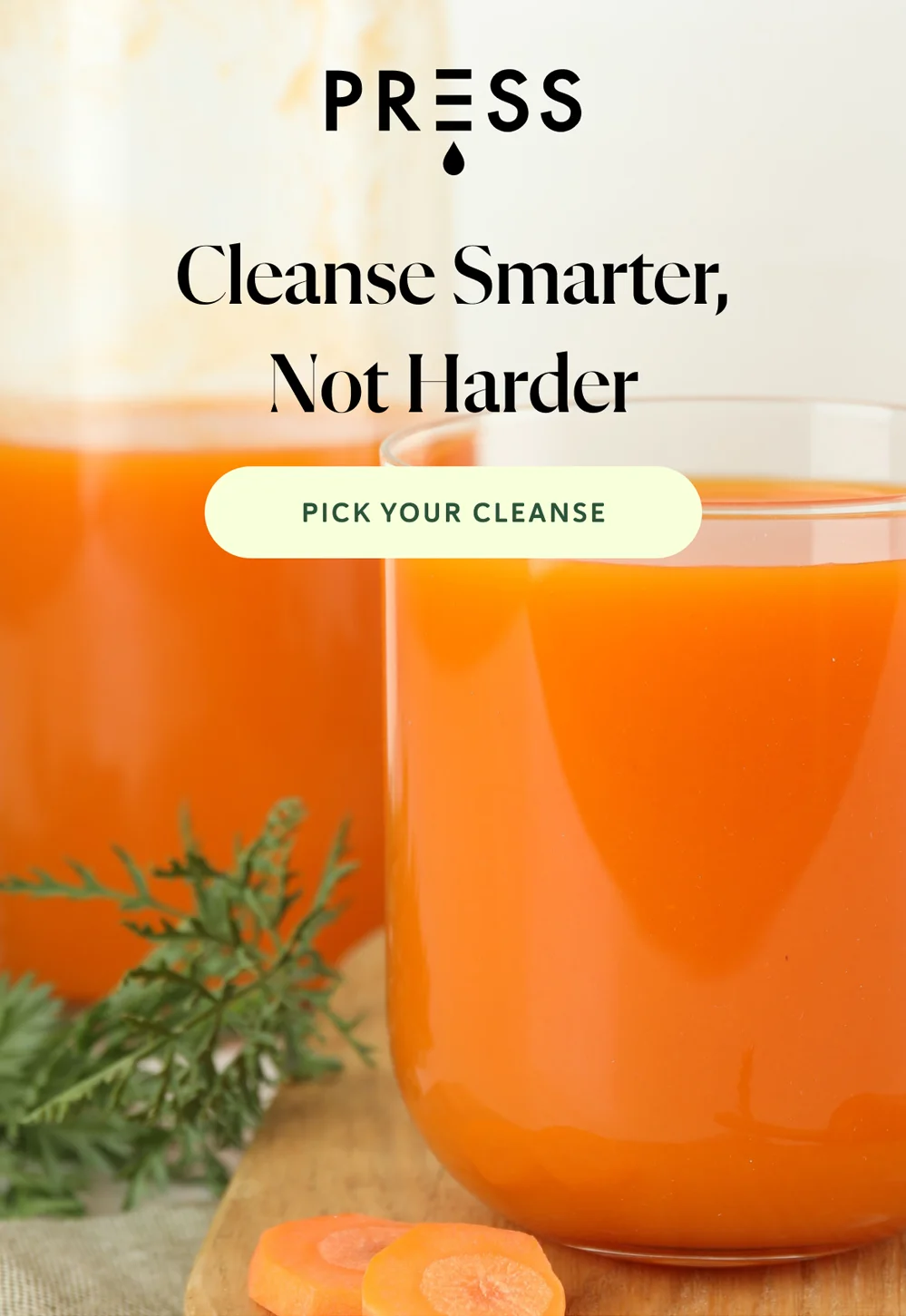 Cleanse smarter, not harder