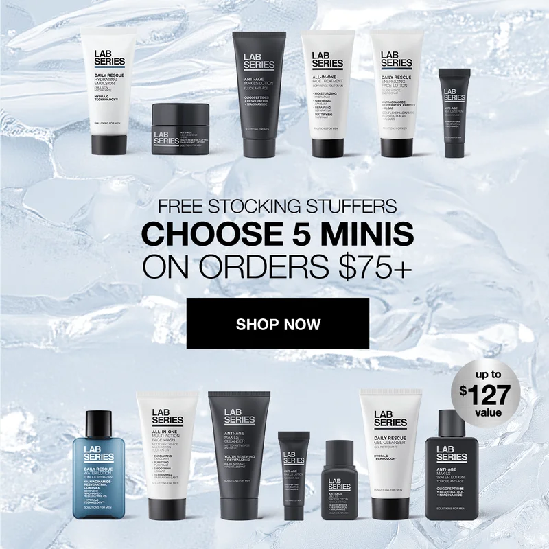 FREE STOCKING STUFFERS | CHOOSE 5 MINIS ON ORDERS $75+ | SHOP NOW | UP TO $127 VALUE