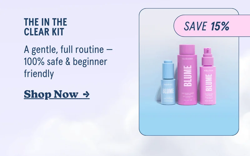 The In the Clear Kit: A gentle, full routine — 100% safe & beginner friendly [Shop Now  →]