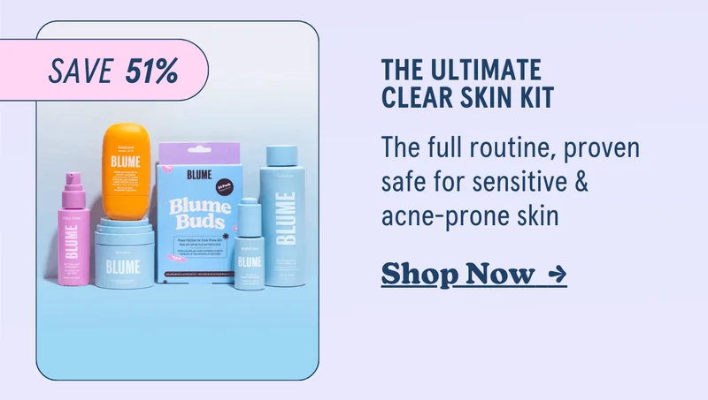 The Ultimate Clear Skin Kit: The full routine, proven safe for sensitive & acne-prone skin [Shop Now  →]