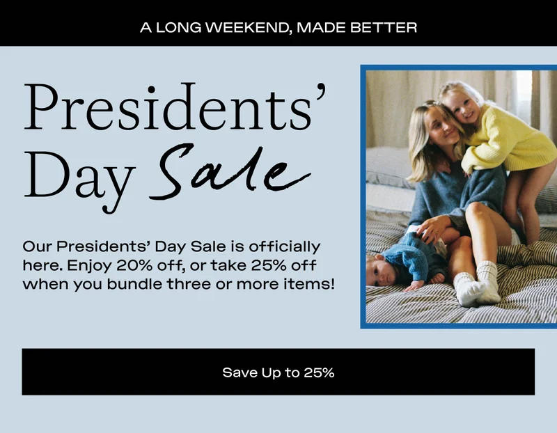 Save up to 25% off