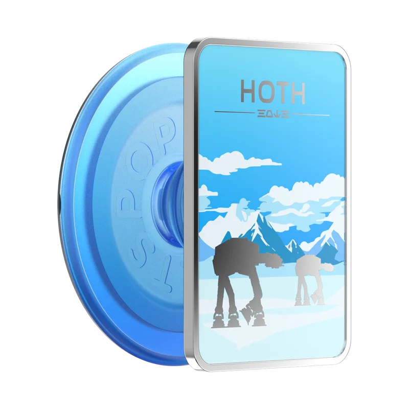 Image of Enamel Welcome To Hoth — MagSafe PopGrip