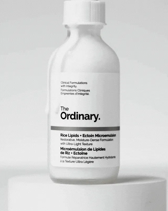 New: Rice Lipids + Ectoin Microemulsion.