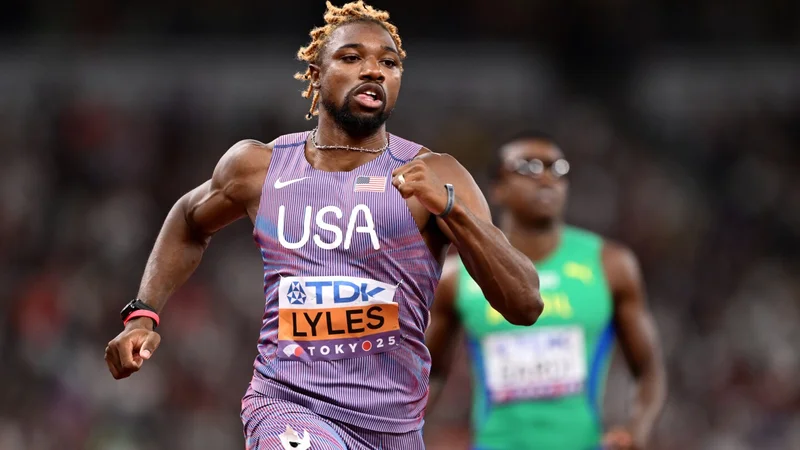 Noah Lyles matches Usain Bolt with 4th world title in 200m