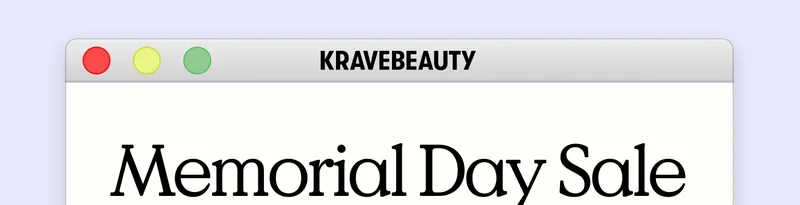 MEMORIAL DAY SALE