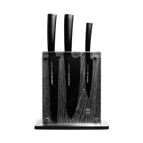 Schmidt Bros. Jet Black Knife Block Set