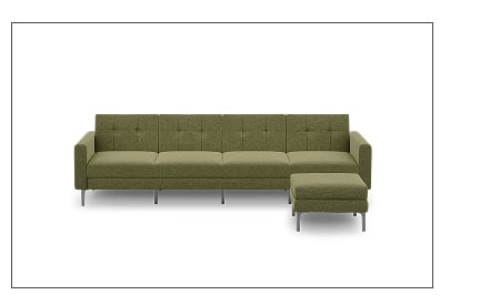 Block Nomad King Sofa with Ottoman