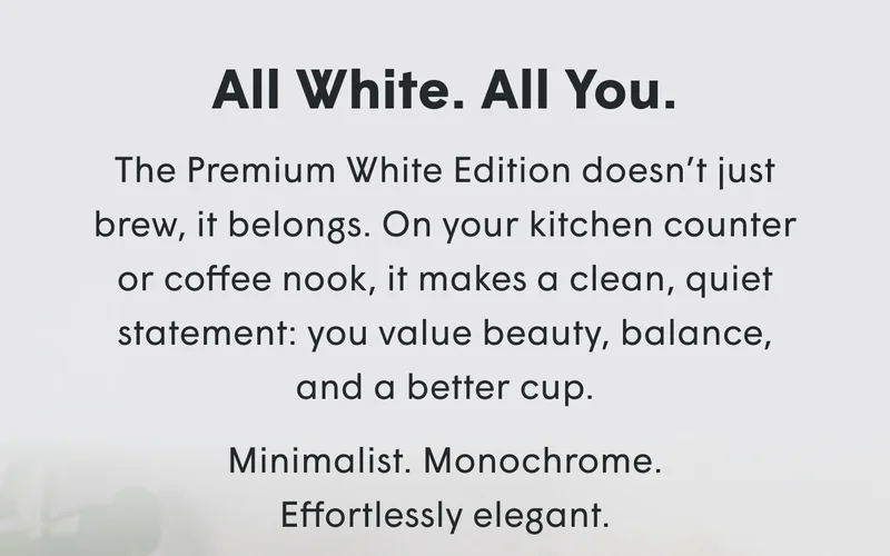 All White. All You