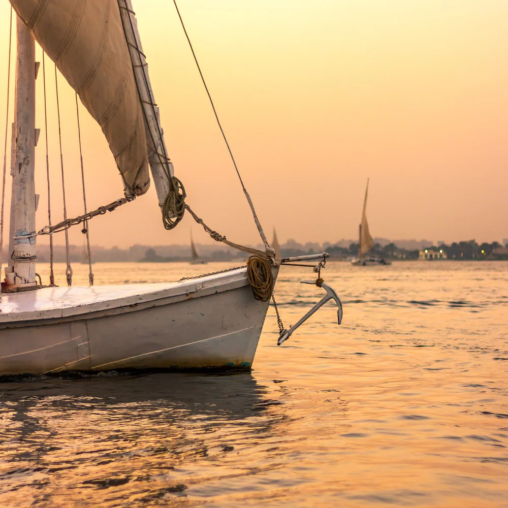 Boat on the Nile