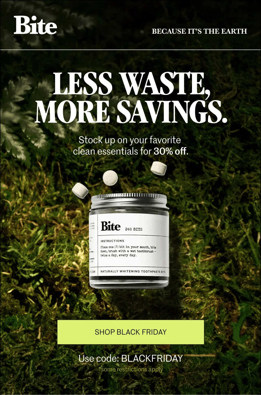 Less waste, more savings