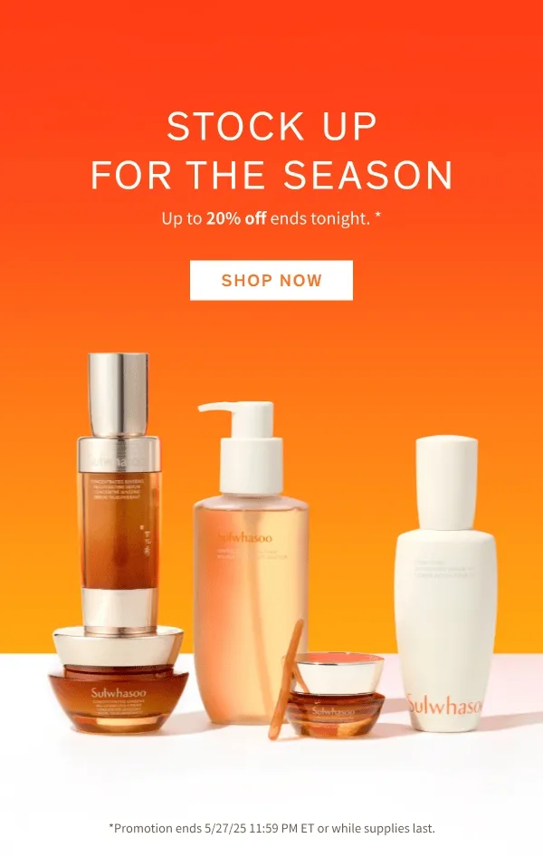 Summer Sale: Up To 20% OFF