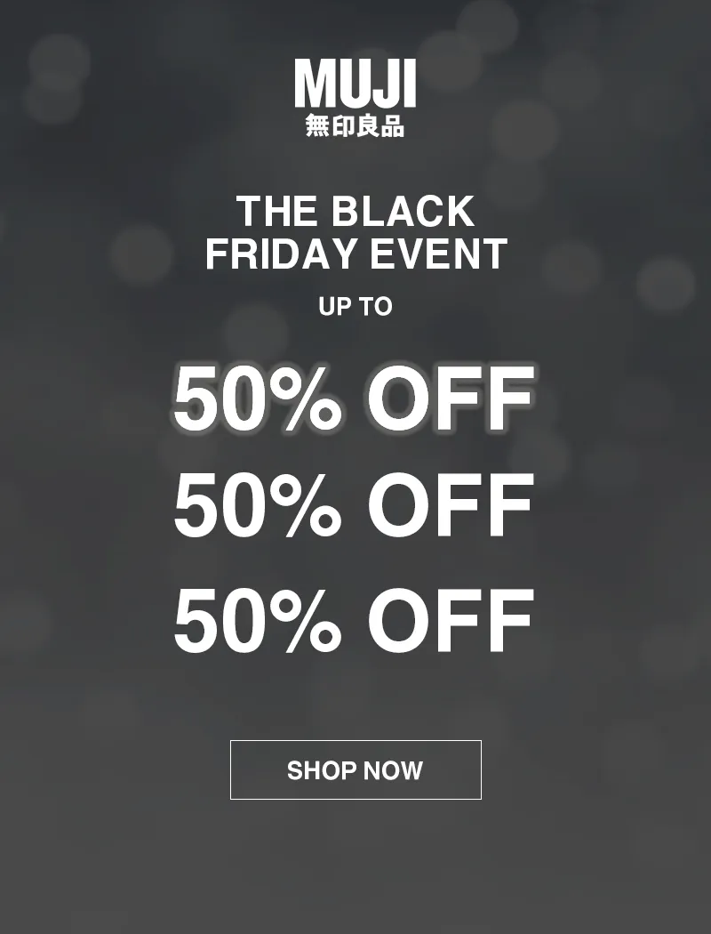 Shop Black Friday Deals Up to 50% OFF!