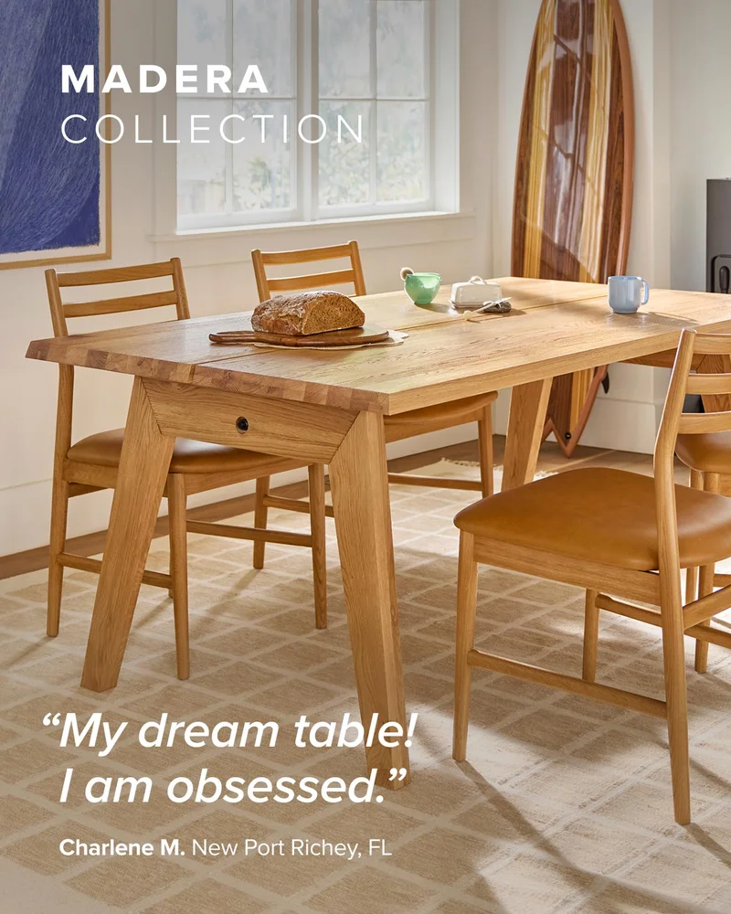 Shop Madera: my dream table! I'm obsessed.