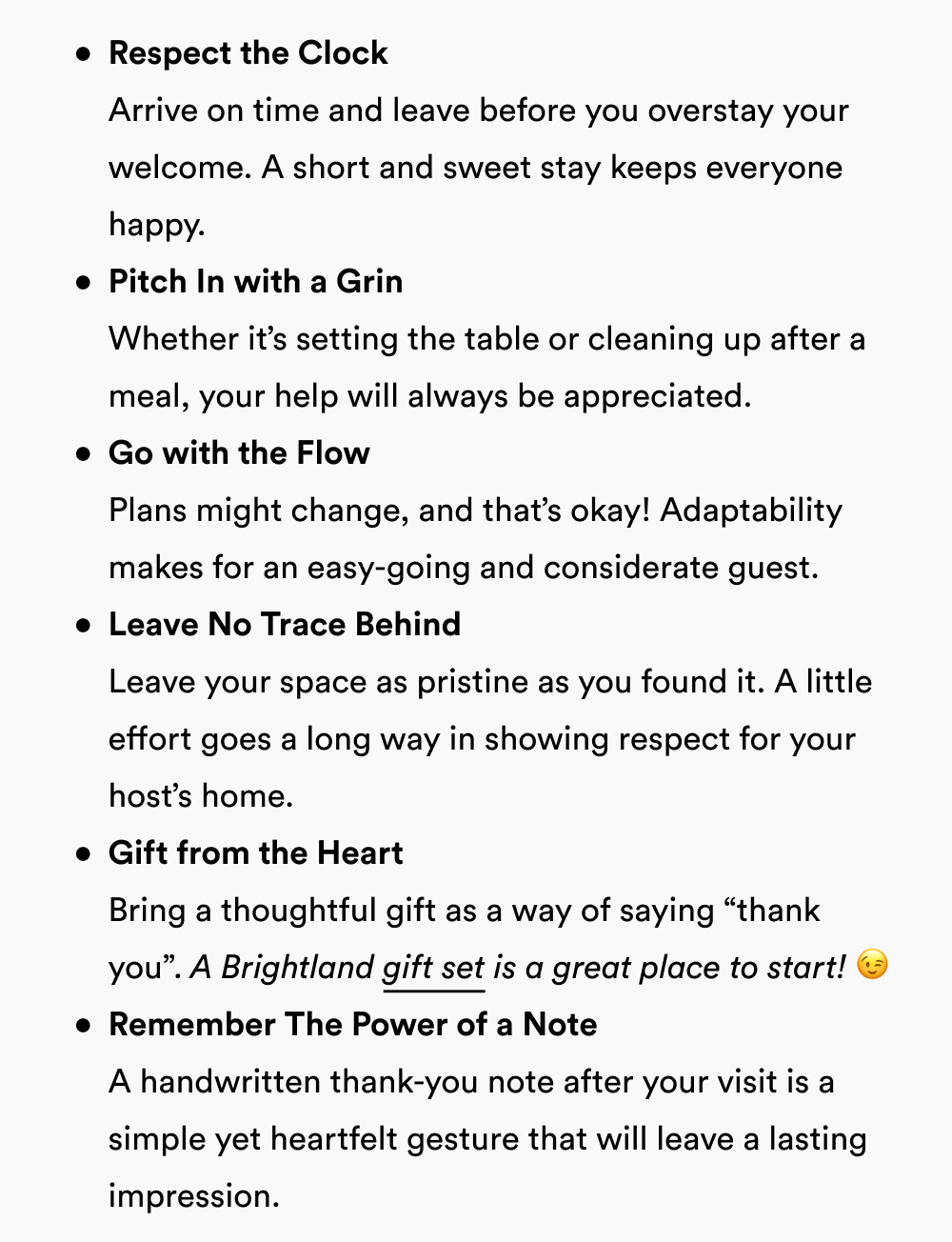 Mastering House Guest Etiquette