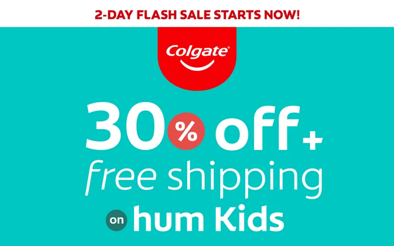 30% off + free shipping on hum Kids