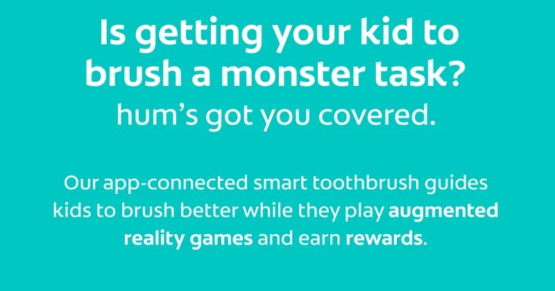 Is getting your kid to brush a monster task?