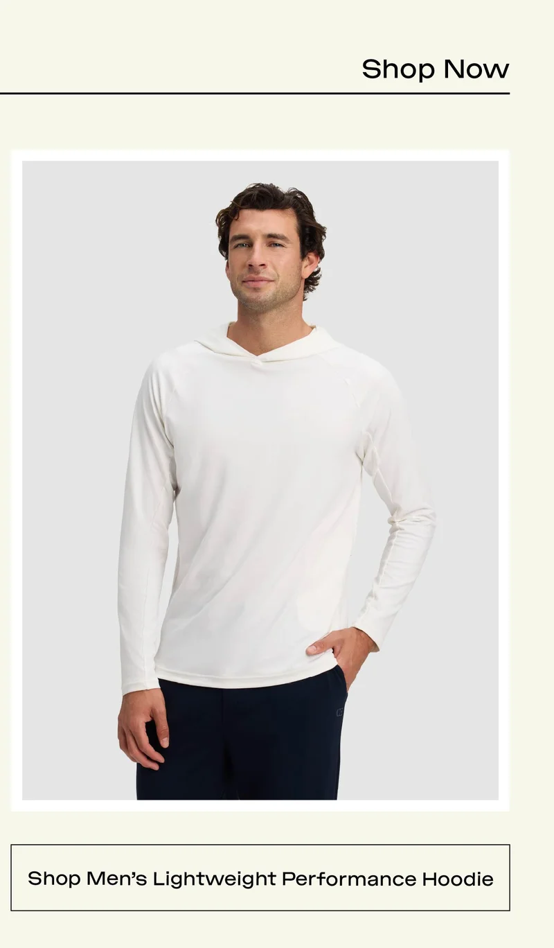 SHOP MEN'S LIGHTWEIGHT PERFORMANCE HOODIE