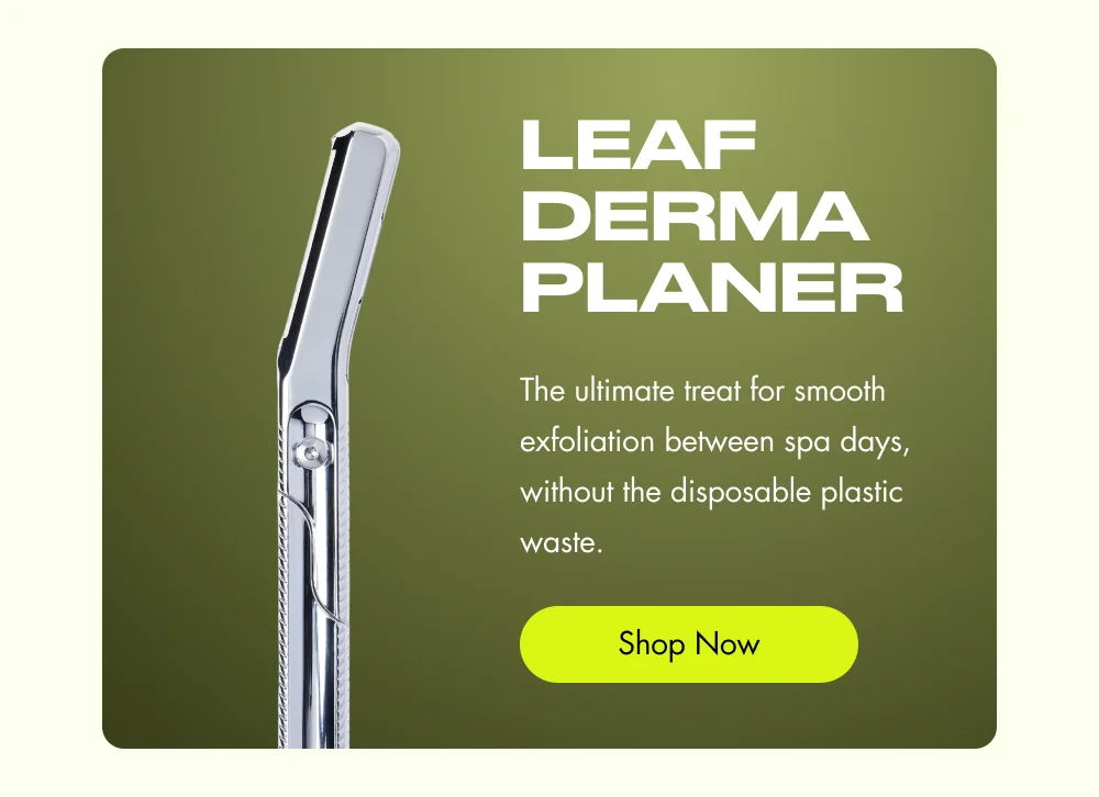 The ultimate treat for smooth exfoliation between spa days, without the disposable plastic waste.