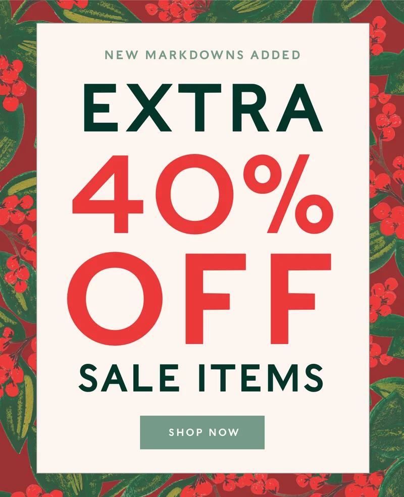 Extra 40% Off Sale Items