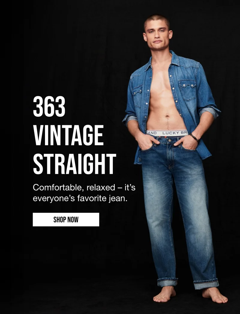 363 Vintage Straight | Comfortable, relaxed- it's | everyone's favorite jean. | SHOP NOW