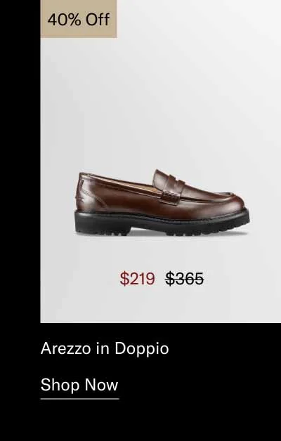 Arezzo in Doppio 40% off-Shop Now