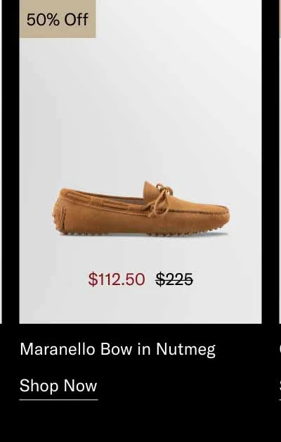 Maranello Bow in Nutmeg 50% off-Shop Now