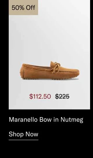 Maranello Bow in Nutmeg 50% off-Shop Now