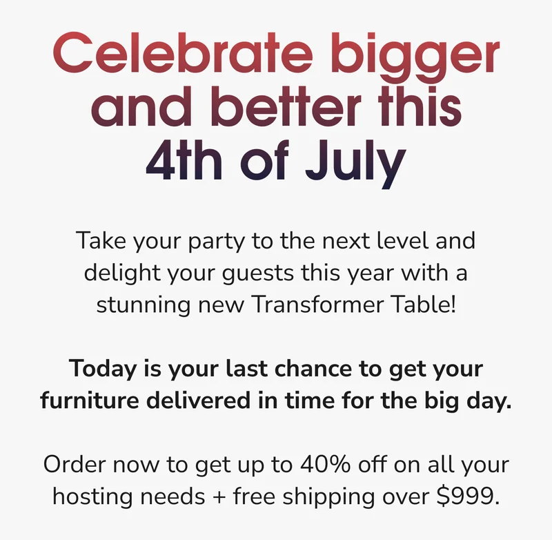 Celebrate Bigger and Better