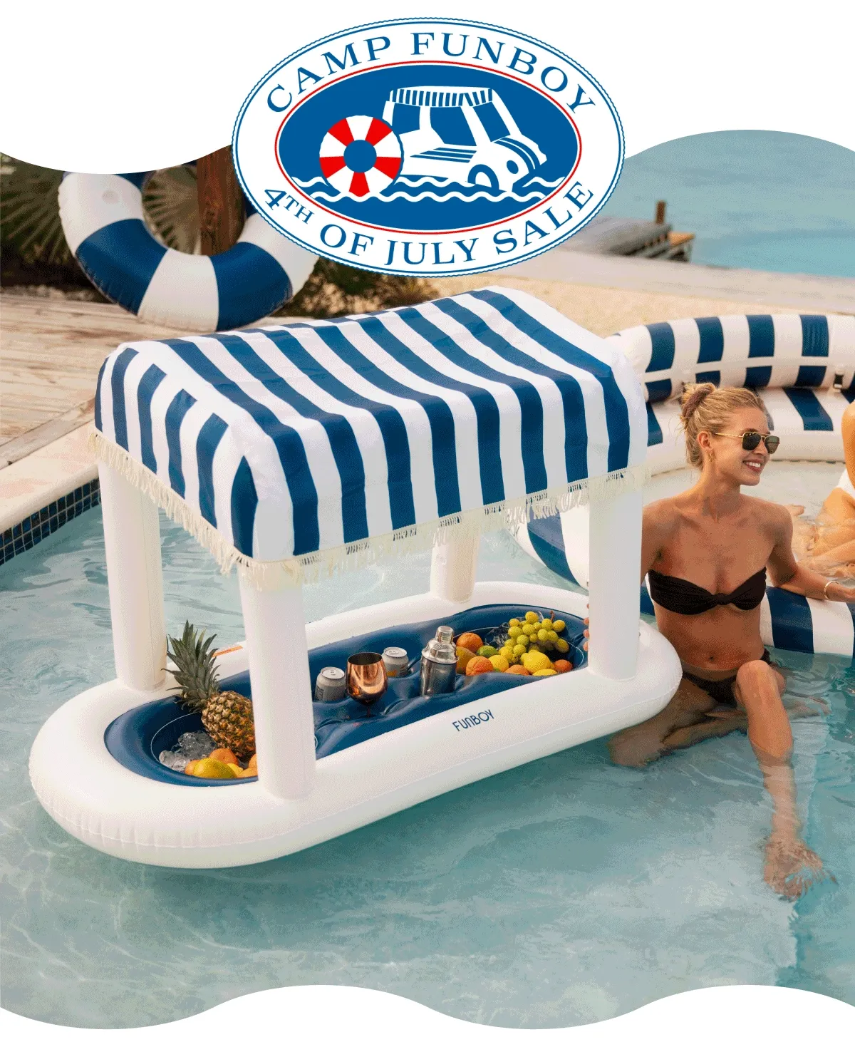 Camp FUNBOY 4th of July Sale