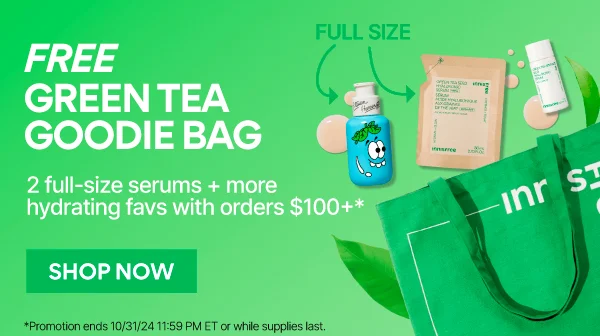 FREE GREEN TEA GOODIE BAG