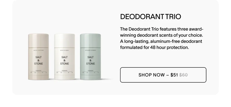 DEODORANT TRIO