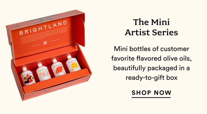 Mini bottles of customer favorite flavored olive oils, beautifully packaged in a ready-to-gift box