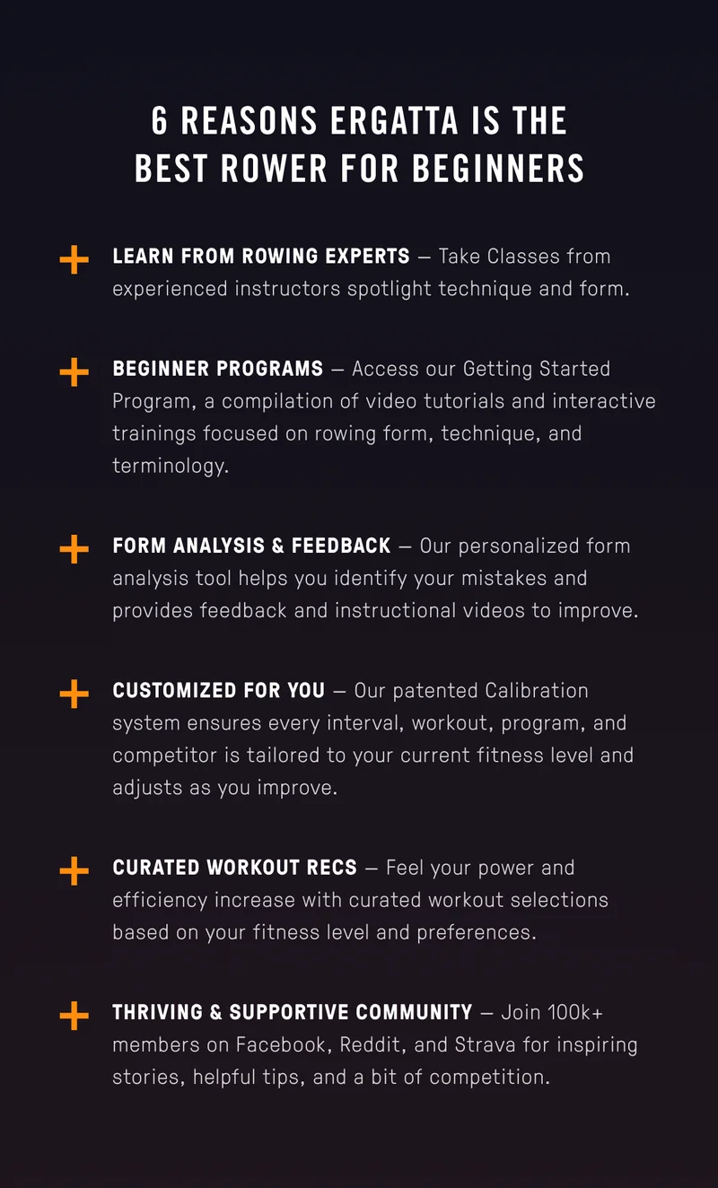 Learn to row with Ergatta