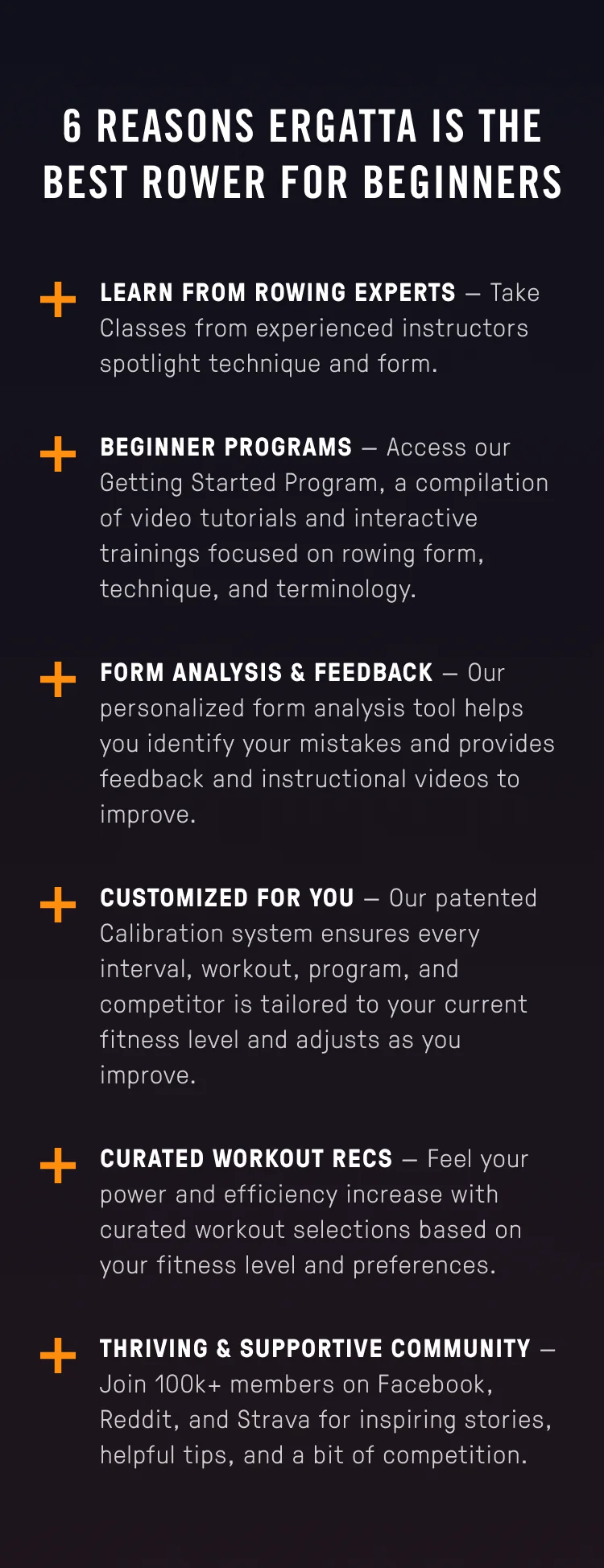 6 beginner-friendly features, workouts, and programming
