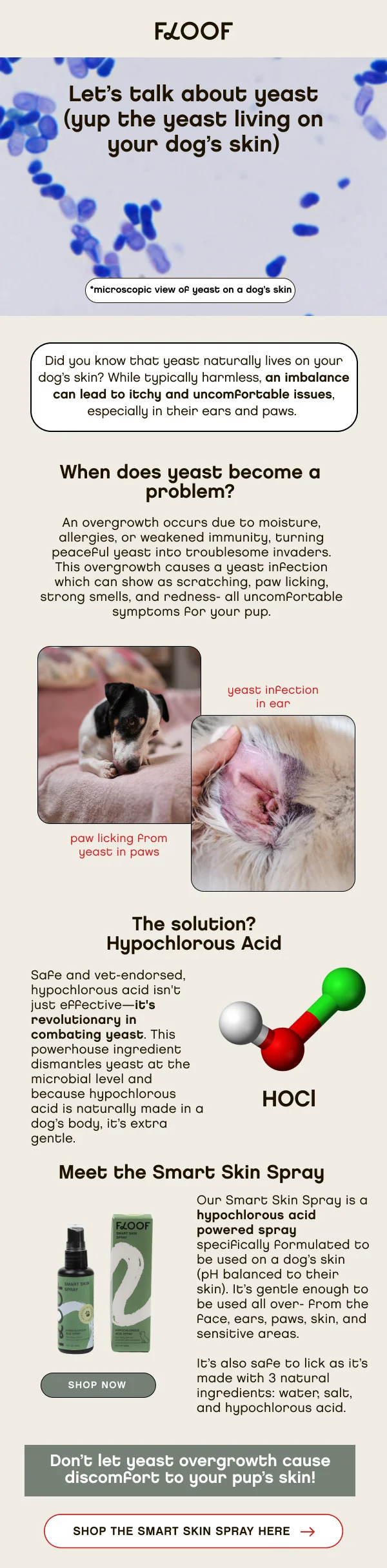 Floof Smart Skin Spray