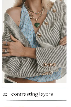 contrasting layers