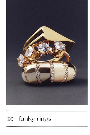 funky rings