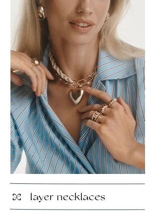 layer necklaces