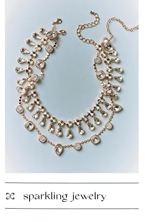 sparkling jewelry