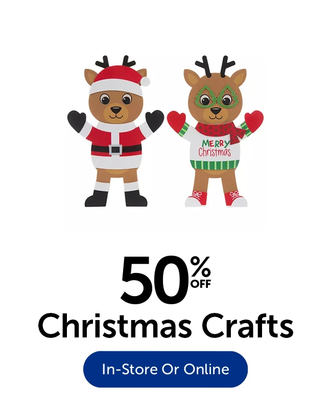 50% Off Christmas Crafts