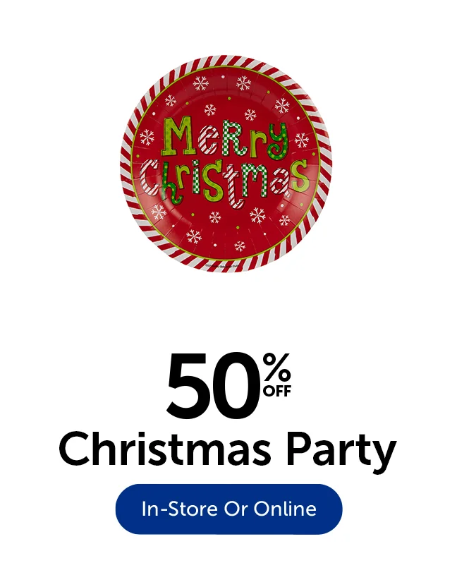 50% Off Christmas Party