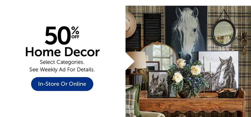 50% Off Home Decor