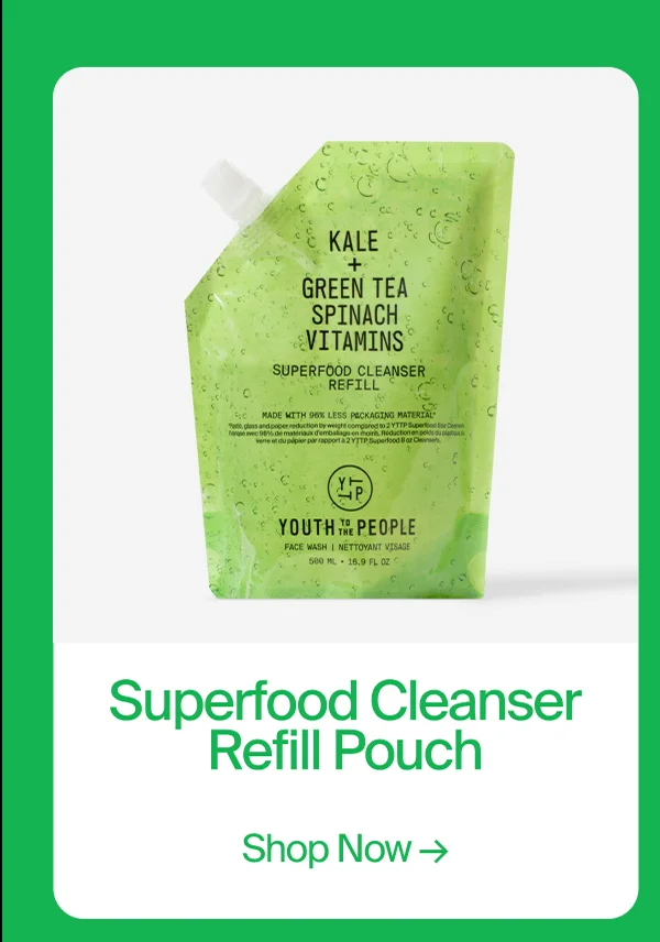 Superfood Cleanser Refill Pouch