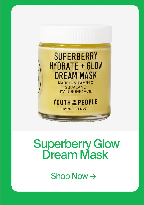 Superberry Glow Dream Mask
