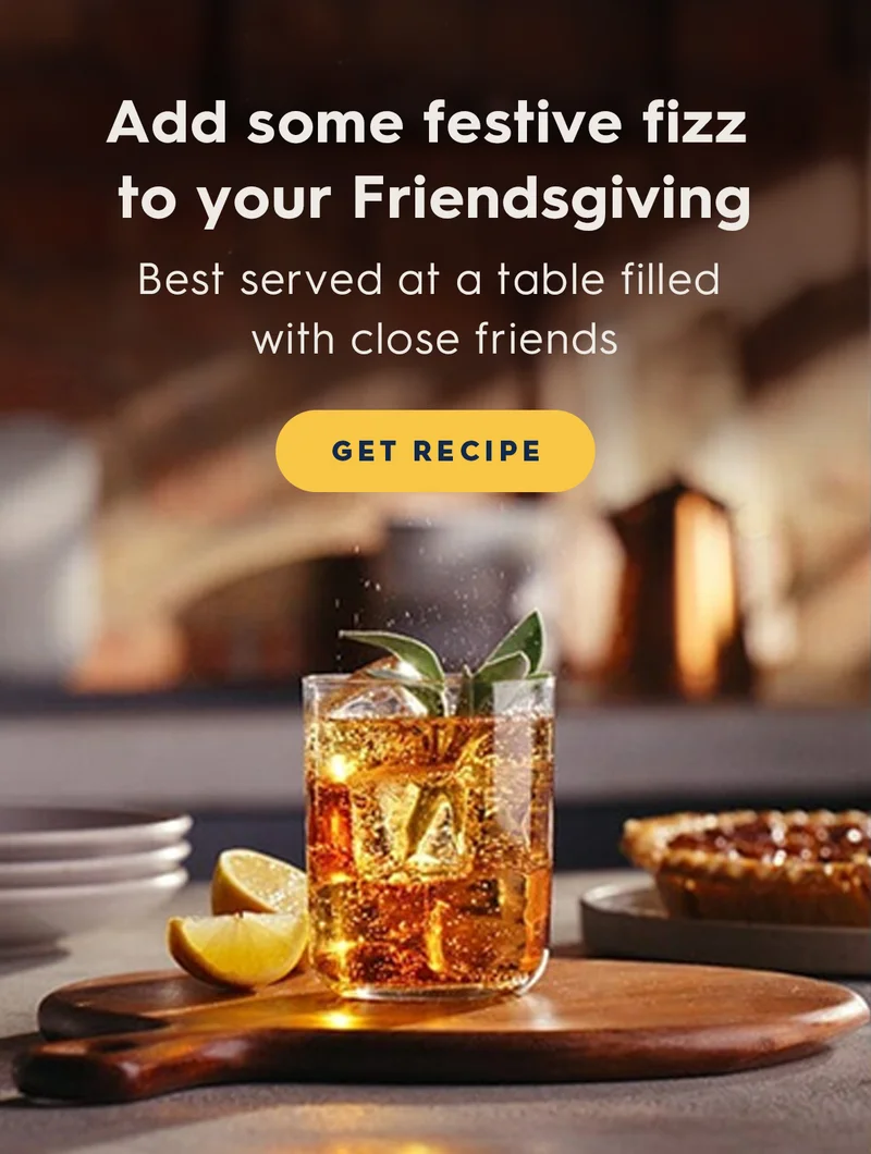 SodaStream Recipe The Friendsgiving Fizz