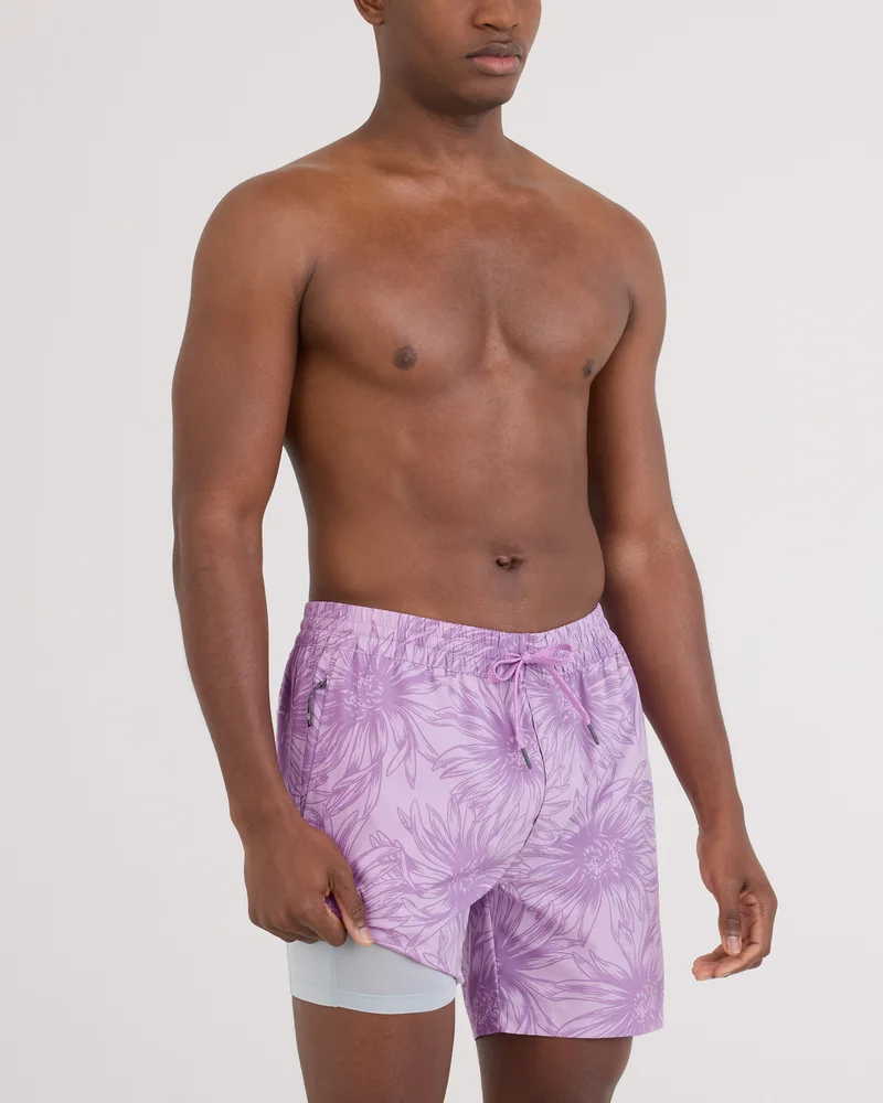 Sea to Shore 2N1 Hybrid Swim Trunk