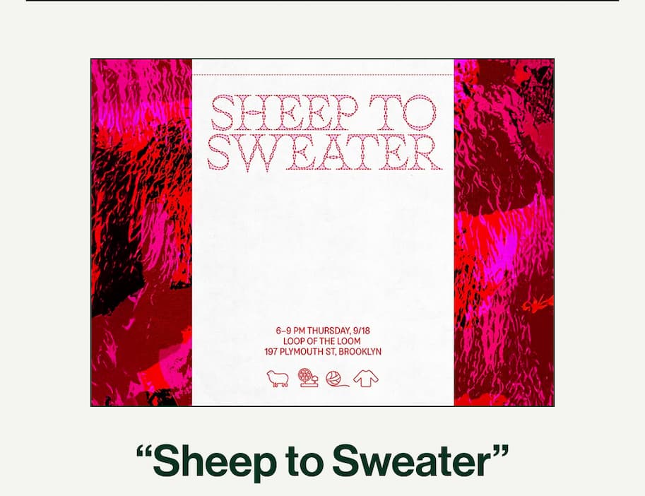 Sheep to Sweater