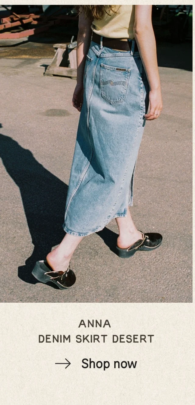 Anna Denim Skirt Desert