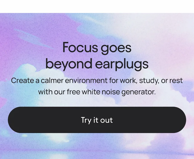 White noise generator